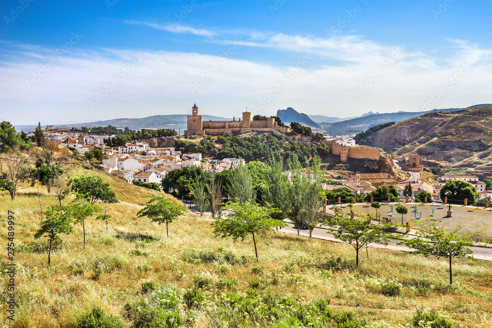 Ancient city Antequera in the center of Andalusia