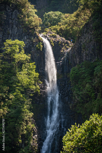 Madeira levada walk Risco waterfall