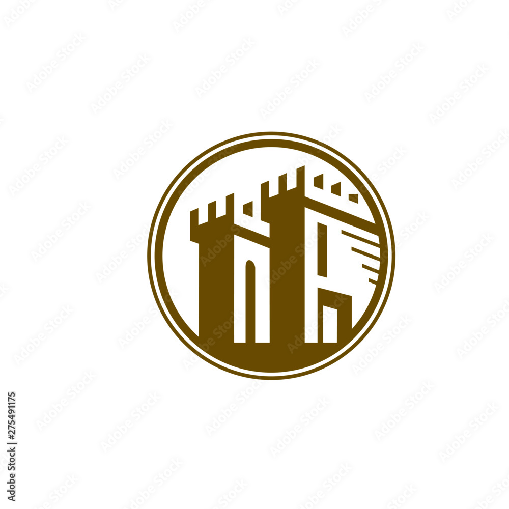 Castle Logo Vector Castle Logo Vector