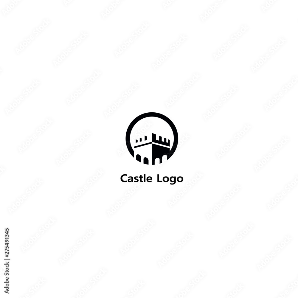Castle Logo Vector Castle Logo Vector