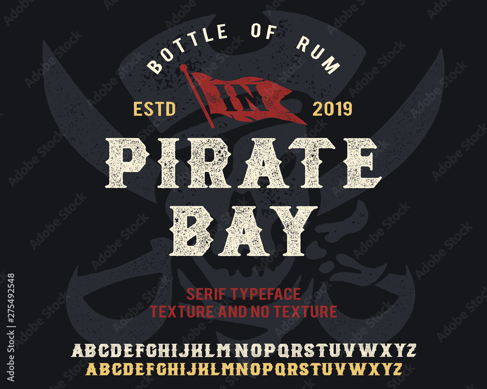 Pirate Bay Font