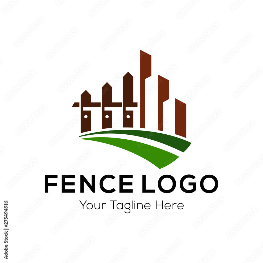 Fence Logo Template