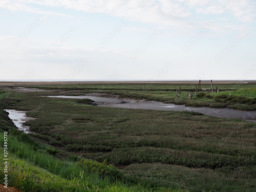 Mud flats in North Norfolk Mud flats in North Norfolk