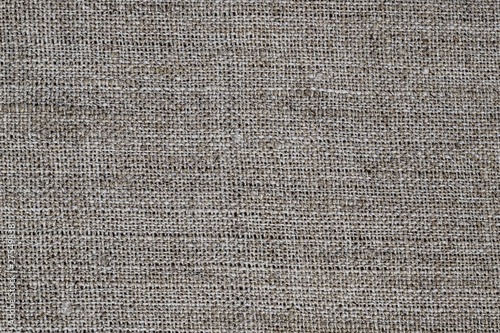 Ancient linen cloth, close up macro. Pure linen texture