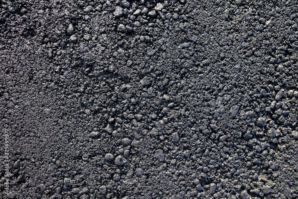 Fototapeta premium New asphalt road as background