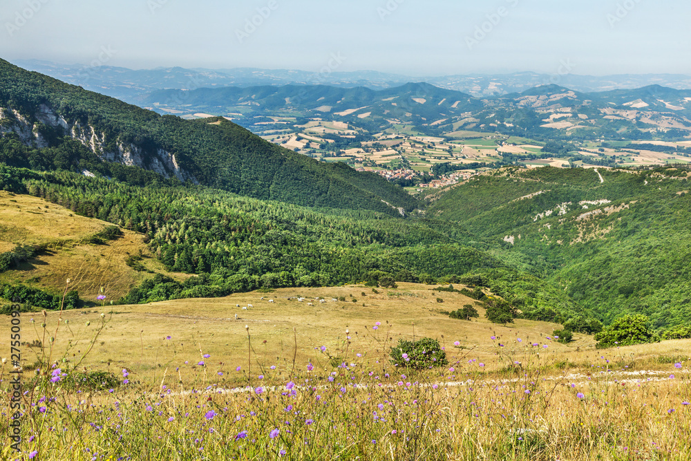 Landscape near Fabriano. Italy