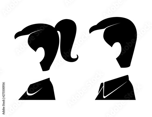 icon man woman profile restroom bathroom