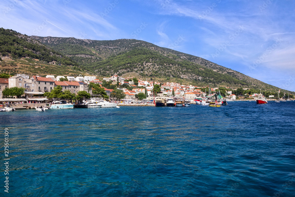 Brac island sea view, Croatia