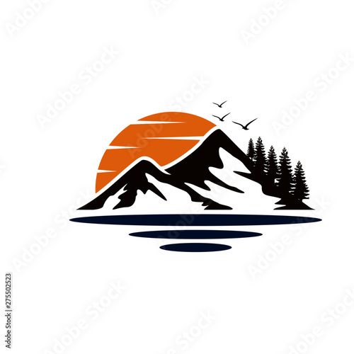 Hills Logo Stock Images