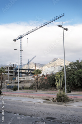 large architecture project taken place in benalmadena spain