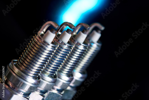 Spark plug for internal combustion engine.