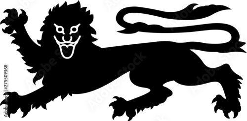 Heraldic lion