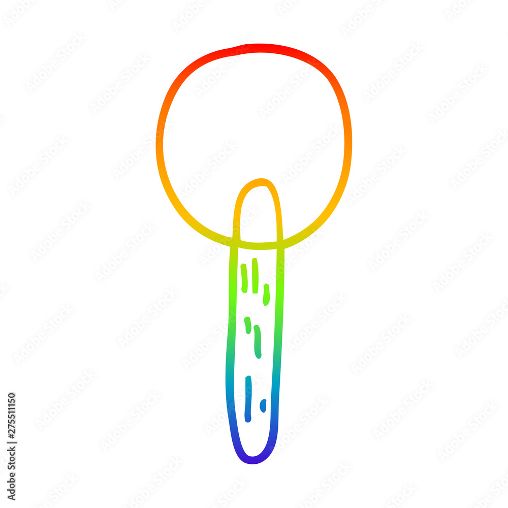 rainbow gradient line drawing cartoon candy lollipop rainbow gradient line drawing cartoon candy lollipop