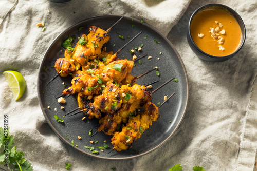 Homemade Thai Chicken Satay