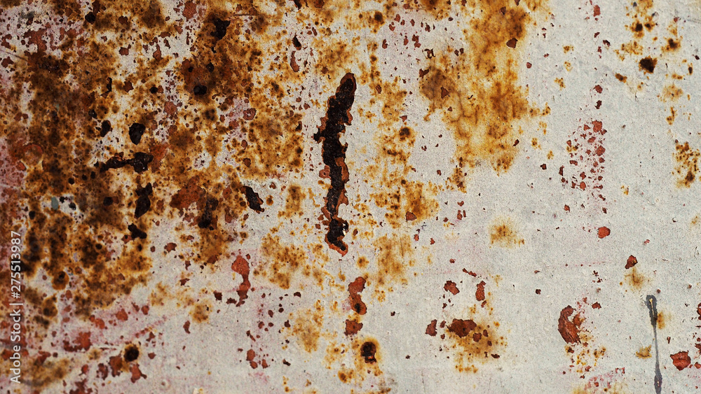 Rusty metal texture with streaks of rust, soft focus for vintage grunge surface backgrounds Rusty metal texture with streaks of rust, soft focus for vintage grunge surface backgrounds