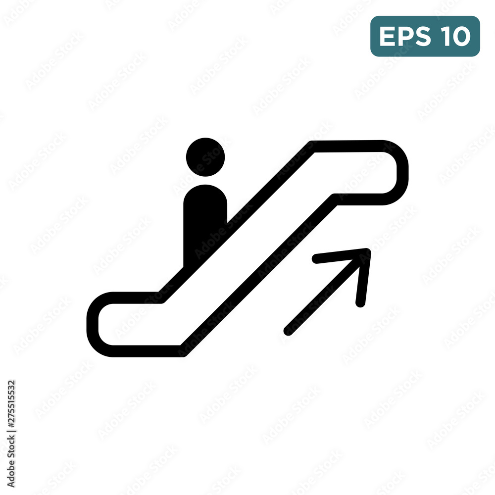 stairs icon vector