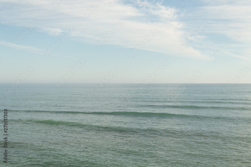 Obraz premium Calm Mediterranean sea in a sunny day