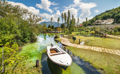 Morin in Boka Kotorska Bay. Montenegro photo