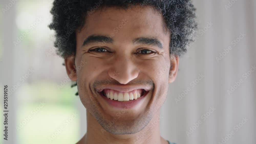 portrait happy mixed race man smiling enjoying successful lifestyle healthy man at home looking confident portrait happy mixed race man smiling enjoying successful lifestyle healthy man at home looking confident