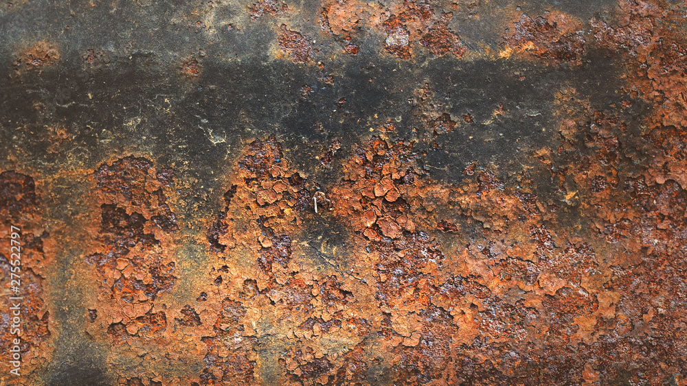 Rusty metal texture with streaks of rust, soft focus for vintage grunge surface backgrounds Rusty metal texture with streaks of rust, soft focus for vintage grunge surface backgrounds