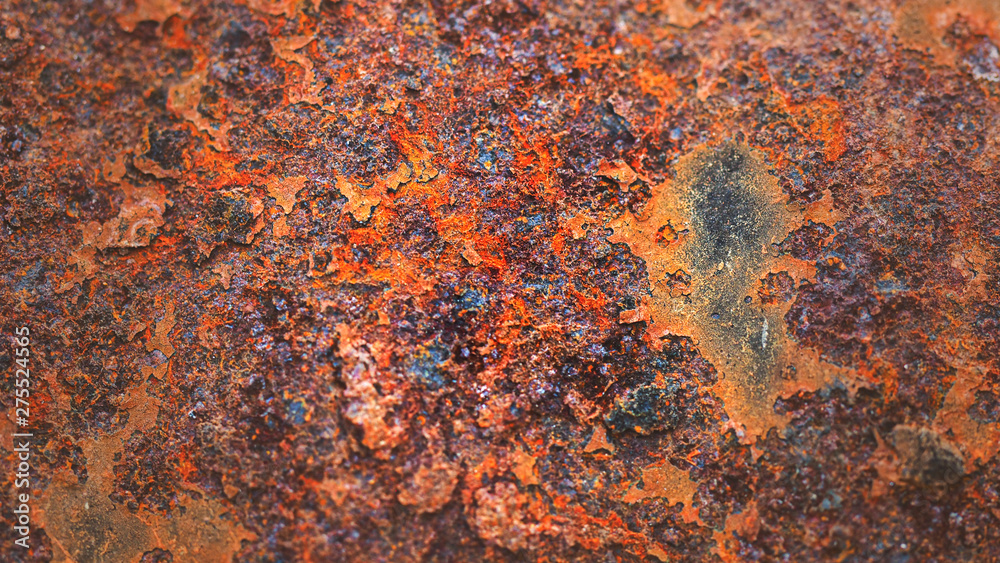 Rusty metal texture with streaks of rust, soft focus for vintage grunge surface backgrounds Rusty metal texture with streaks of rust, soft focus for vintage grunge surface backgrounds