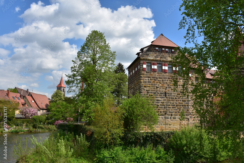 Fototapeta premium Lauf an der Pegnitz
