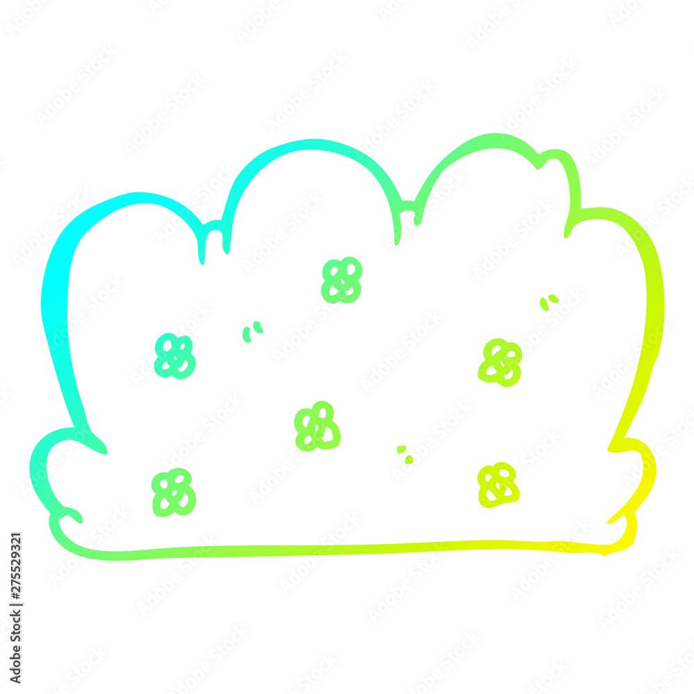 cold gradient line drawing cartoon hedge cold gradient line drawing cartoon hedge
