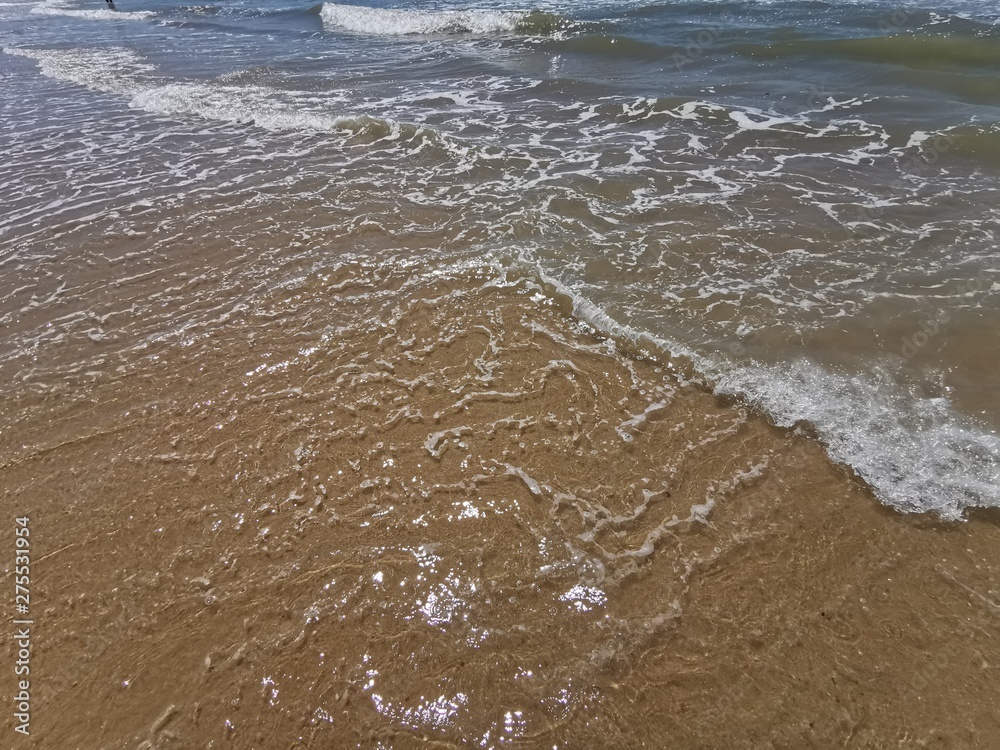 france medoc summer beach blue sky france medoc summer beach blue sky