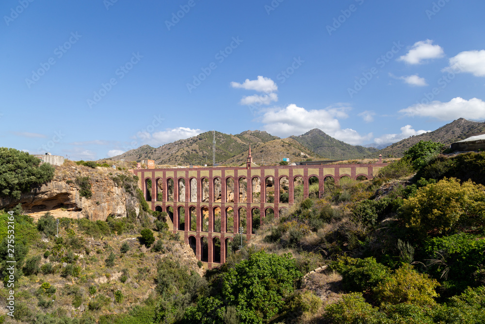 Eagle Aqueduct in Nerja, Spain