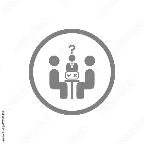Business decision, business plan, decision making, management, plan, planning, strategy  grey color icon