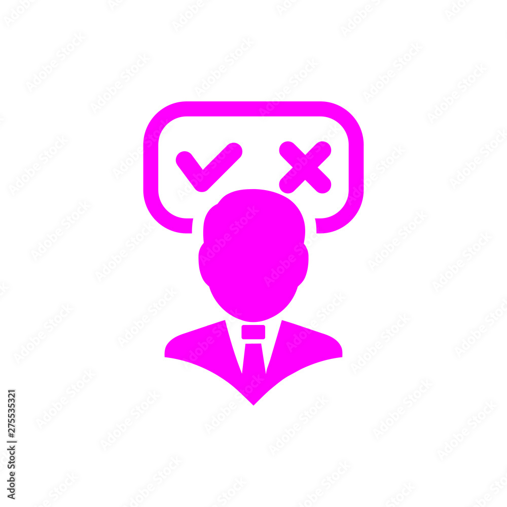 Business decision, business plan, decision making, management, team plan, plan, planning, strategy magenta color icon Business decision, business plan, decision making, management, team plan, plan, planning, strategy magenta color icon