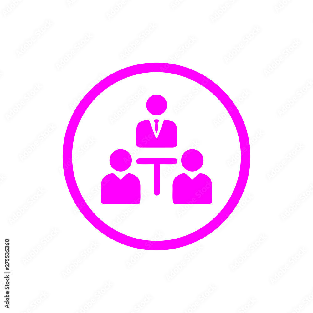 Business decision, business plan, decision making, management, team plan,  plan, planning, strategy magenta color  icon