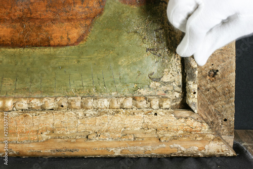 Obraz na plátně Restoration: close up