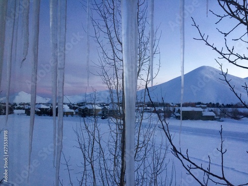 Sunrise in Hailey, Idaho