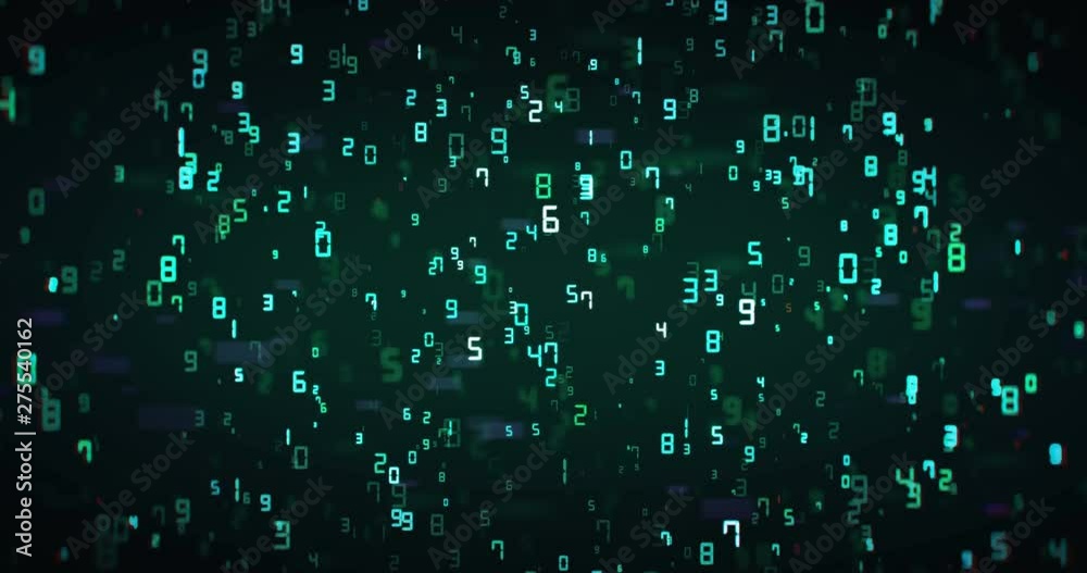 Binary Digital Background Binary Digital Background