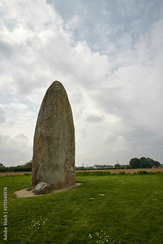 Big Menhir next to Dol de Bretagne