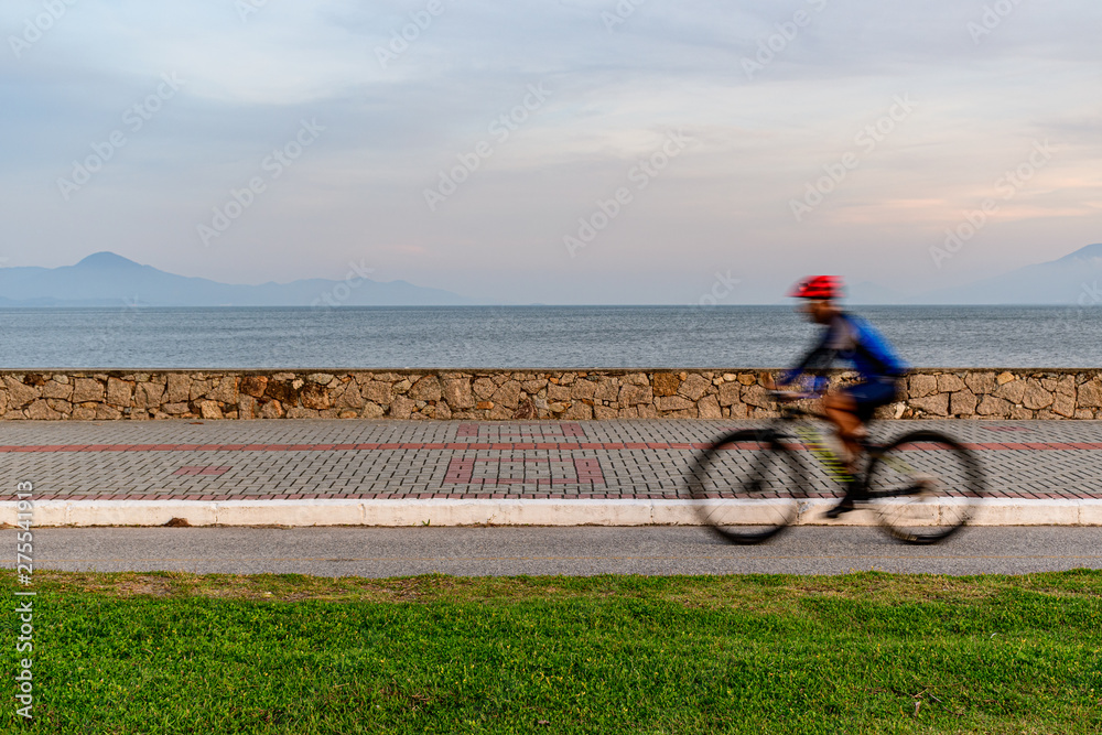 Obraz premium Bike riding