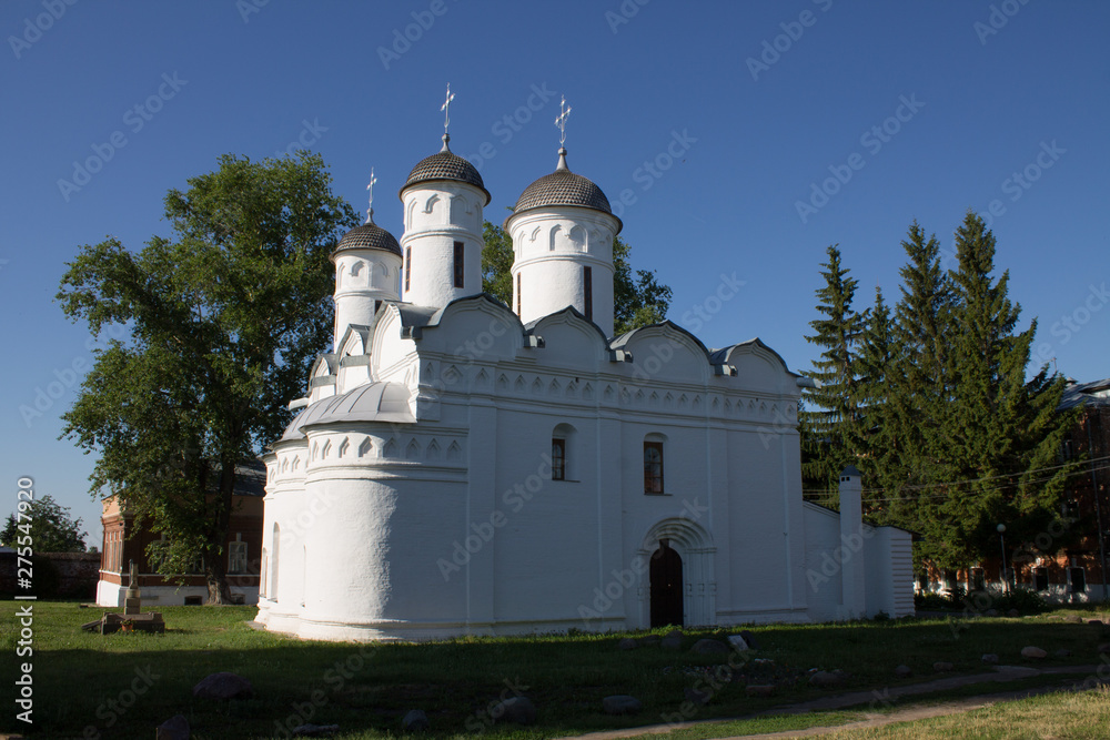 Summer city landscape in Suzdal Russia