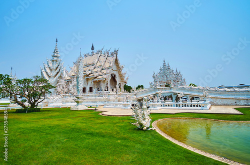 The pearl of Chiang Rai, Thailand photo