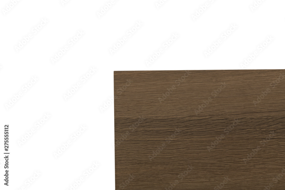 Naklejka premium Wooden isolated background texture, compound tree of different pieces