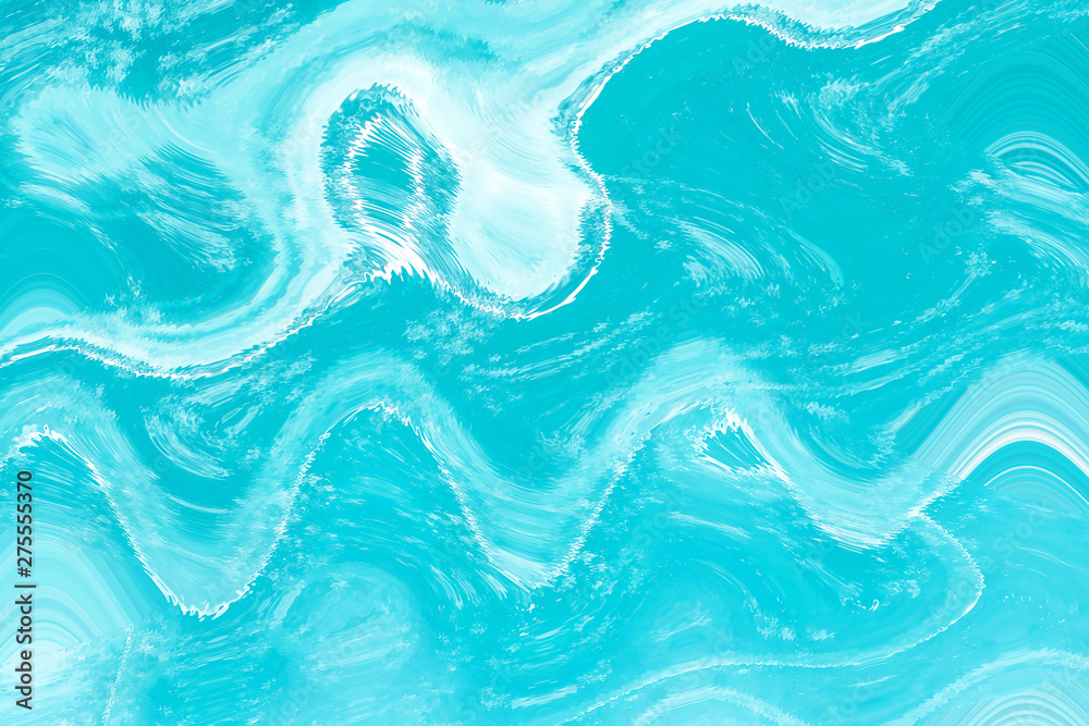 Obraz premium Art abstract background of light blue color and white color.