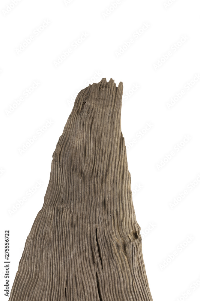 Four old wooden boards isolated on a white background. Old Wood plank Four old wooden boards isolated on a white background. Old Wood plank