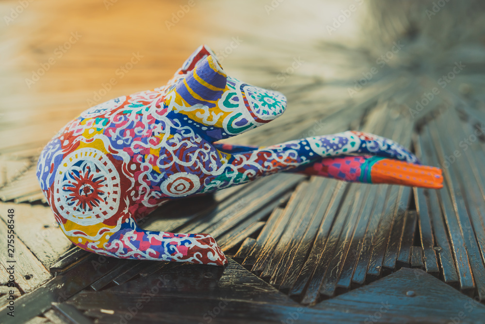 Frog Alebrije: Mexican Folk Art Craft