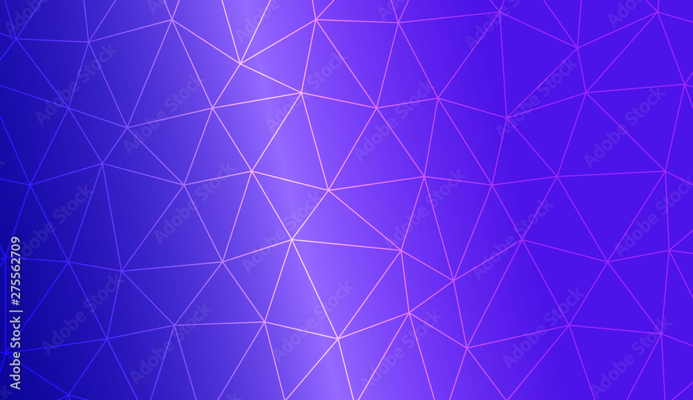 Abstract mosaic background with triangles. Style for your business design. Vector illustration. Creative gradient color