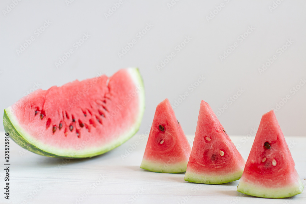 watermelon isolated on white background watermelon isolated on white background