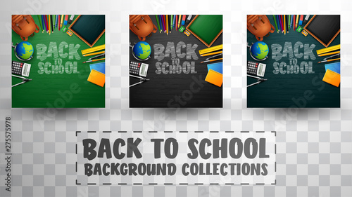 Back to school background collections