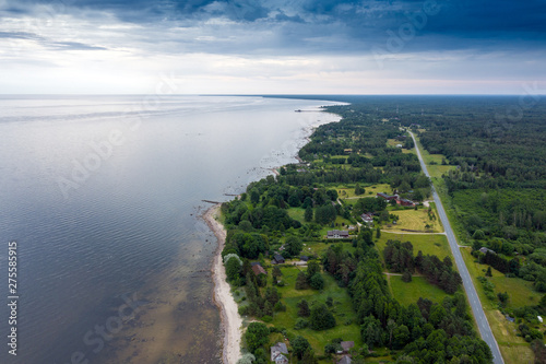 Gulf of Riga, Baltic sea next to Kaltene, Latvia. © Janis Smits