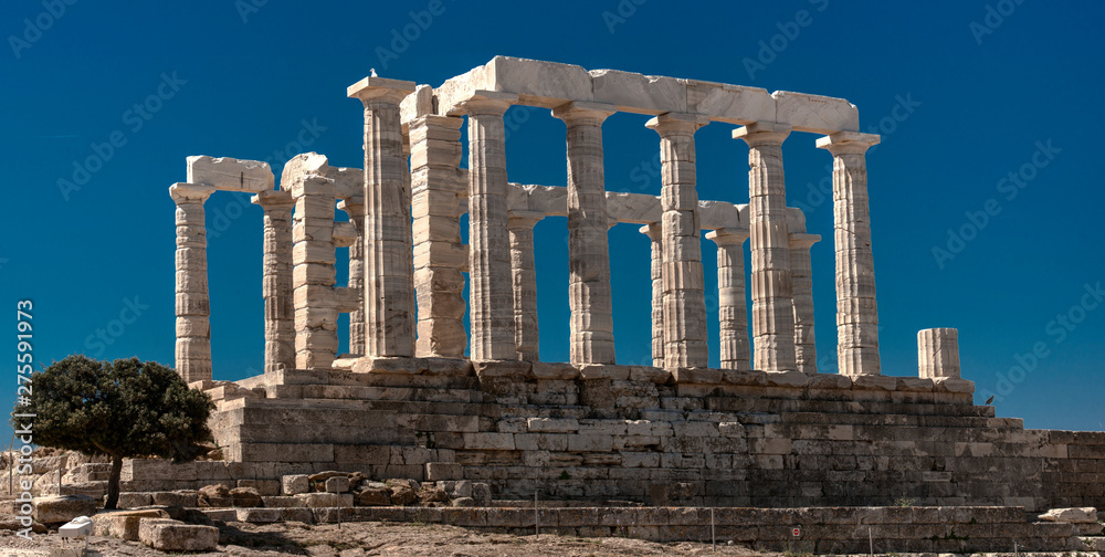 Temple de Poséidon au cap Sounion, Grèce