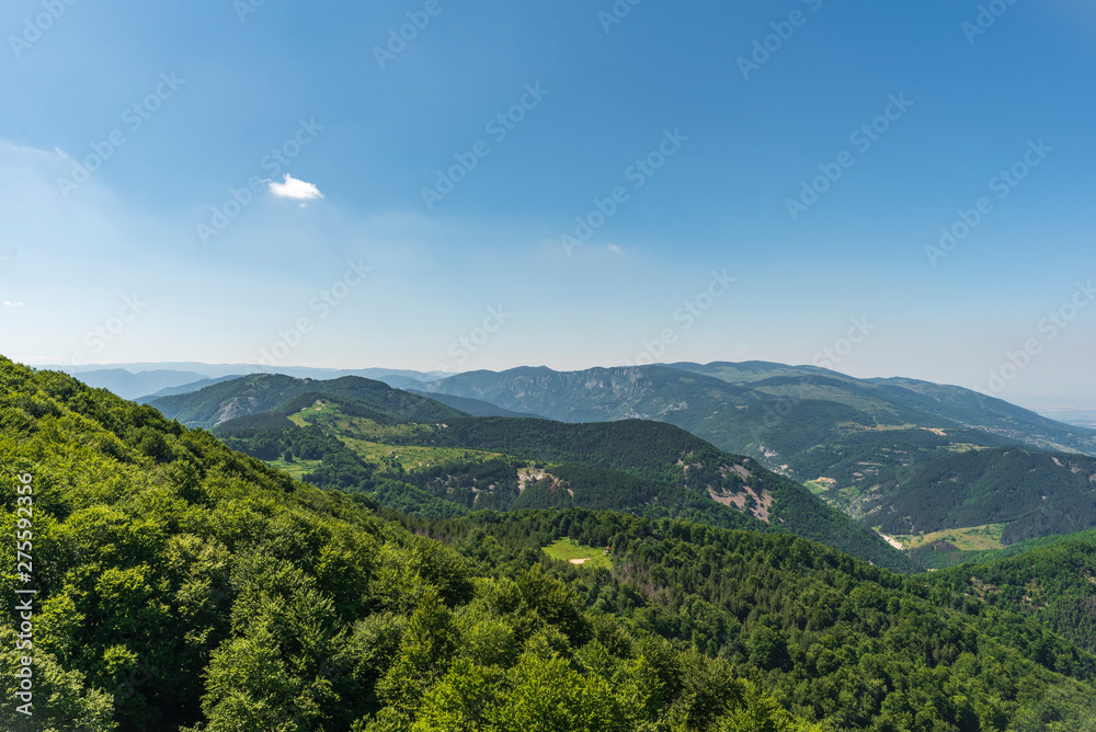 Summer landscape from Rhodope mountain, Bulgaria