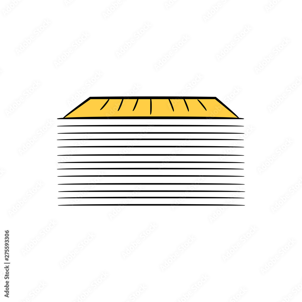 stack of document papers doodle icons stack of document papers doodle icons